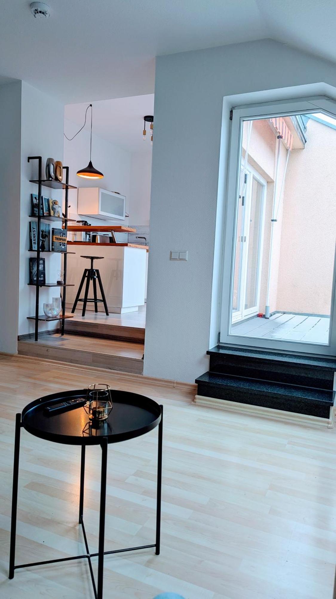 Rooftop Art Apartment, E-Roller,Ausblick,Wlan,Tv Chemnitz Exteriör bild